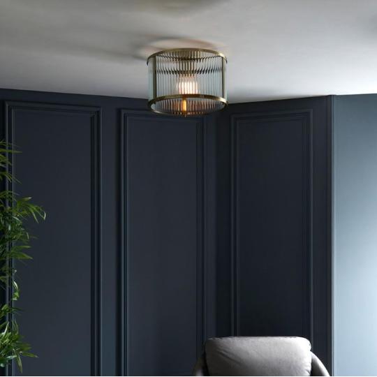 klasszikus bronz mennyezeti lampa antik sargarez mediterran redozott uveg country mid century vilagitas alacsony belmagassag.jpg